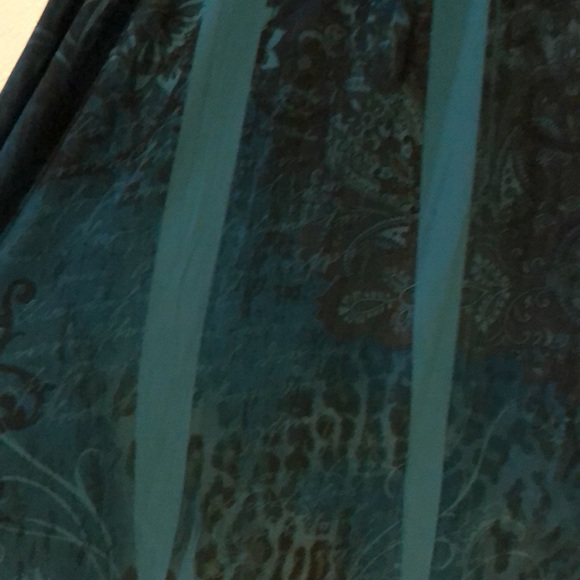 Size small city triangles multi colored dress made in USA - Picture 7 of 11